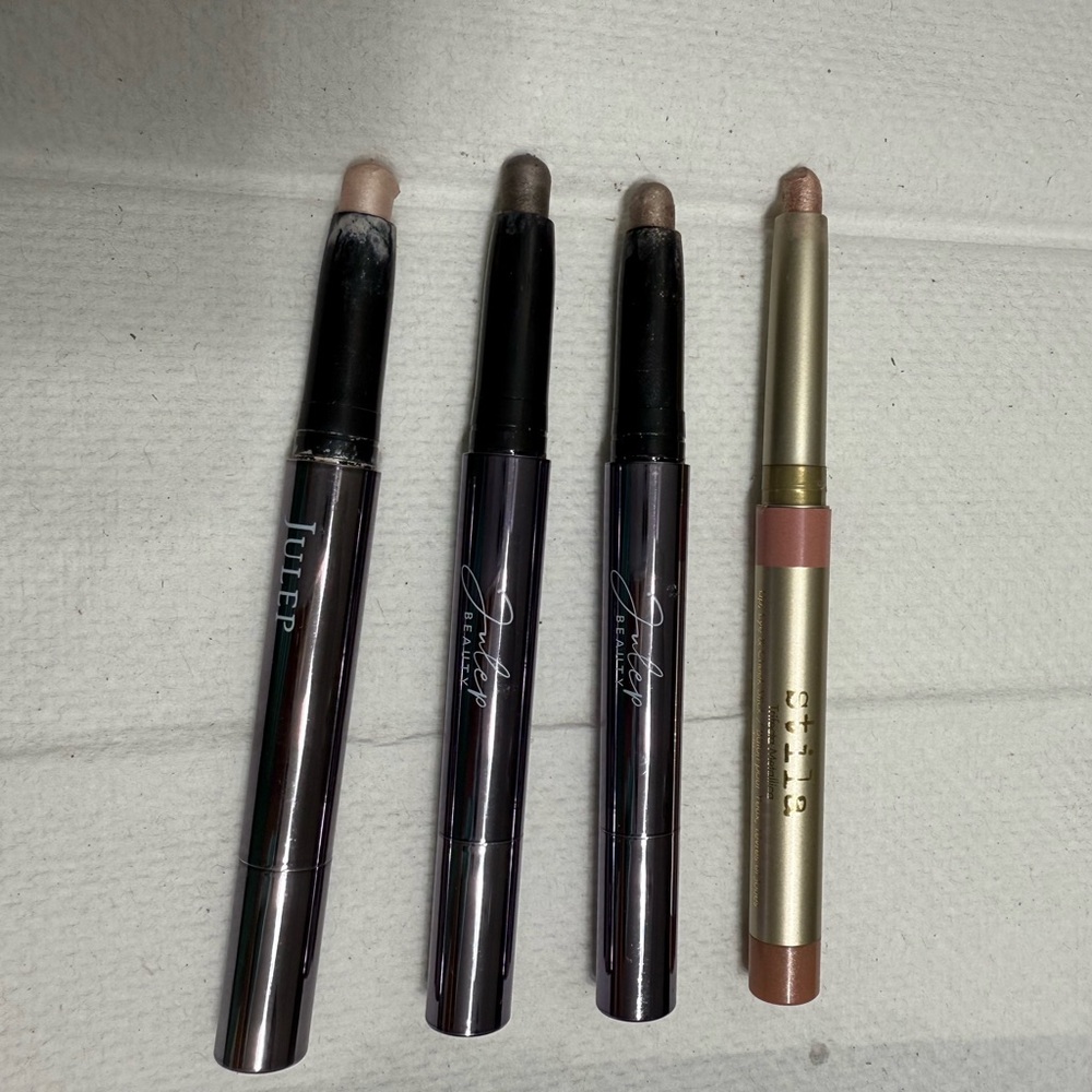 Stila and Julep Eyeshadow Stick Set - Cream, Gray, Brown